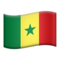 Senegal emoji on Apple